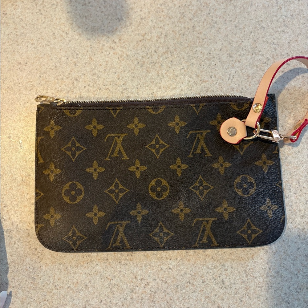 Louis Vuitton Brown Monogram Clutch